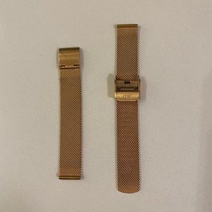 Daniel Wellington Rose Gold mesh watch strap